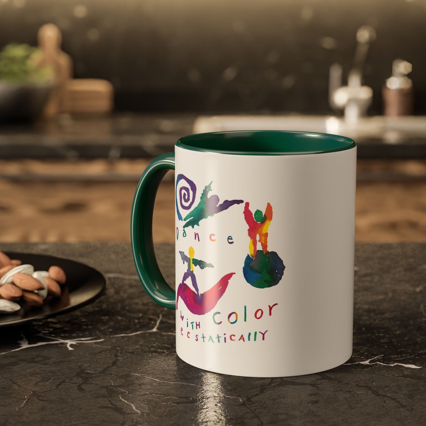 Dance With Color Ecstatically by SARK - 11oz Creatively ColorFULL Mugs