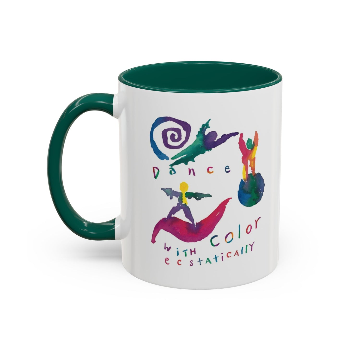 Dance With Color Ecstatically by SARK - 11oz Creatively ColorFULL Mugs