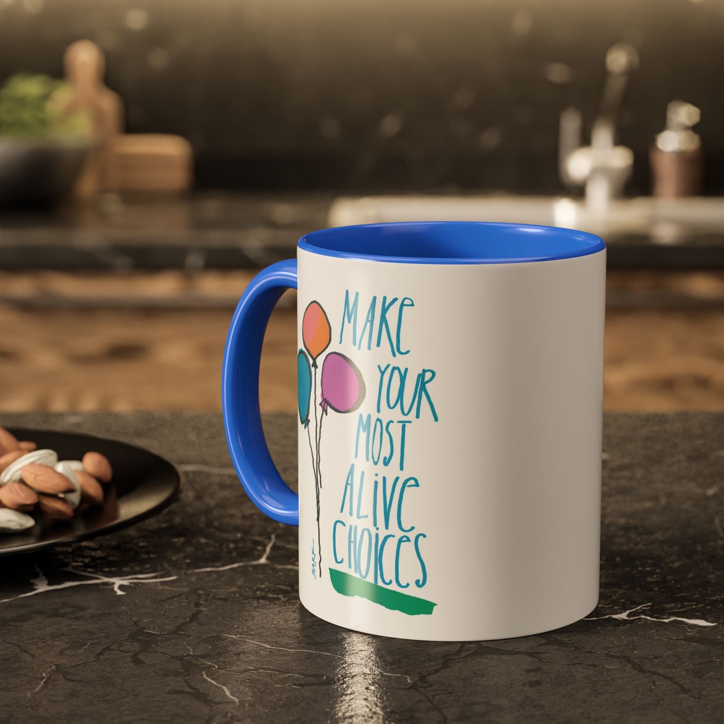 Make Your Most Alive Choices by SARK - 11oz Creatively ColorFULL Mugs
