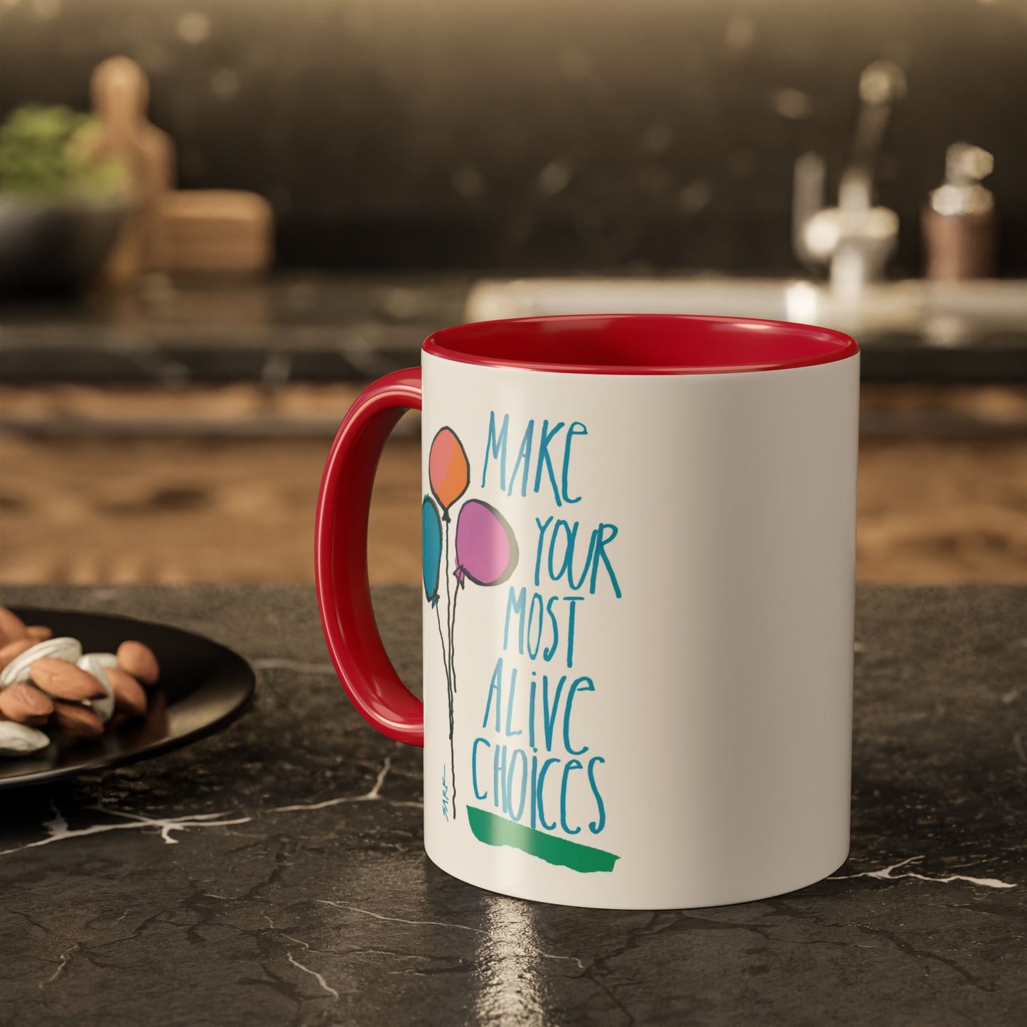 Make Your Most Alive Choices by SARK - 11oz Creatively ColorFULL Mugs