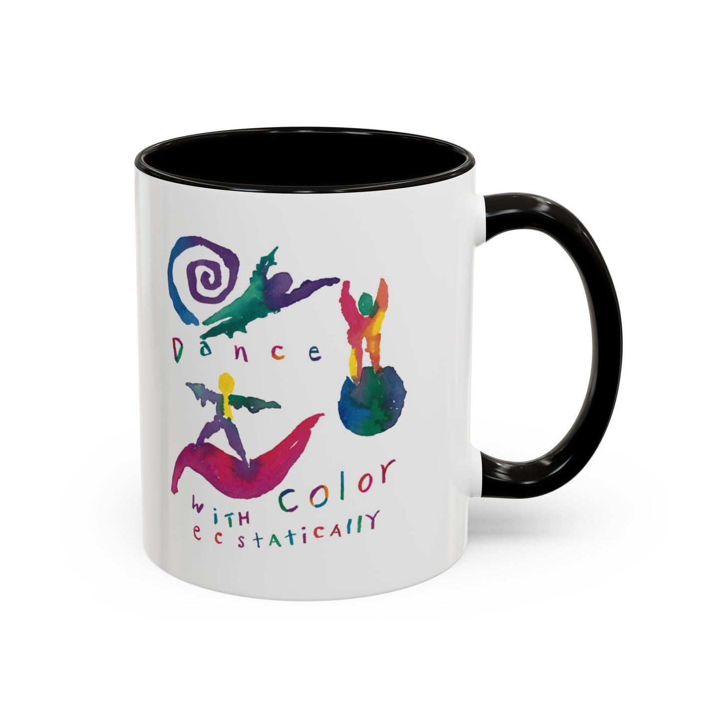 Dance With Color Ecstatically by SARK - 11oz Creatively ColorFULL Mugs