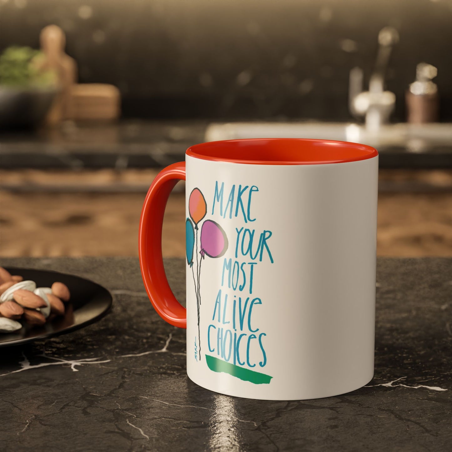 Make Your Most Alive Choices by SARK - 11oz Creatively ColorFULL Mugs