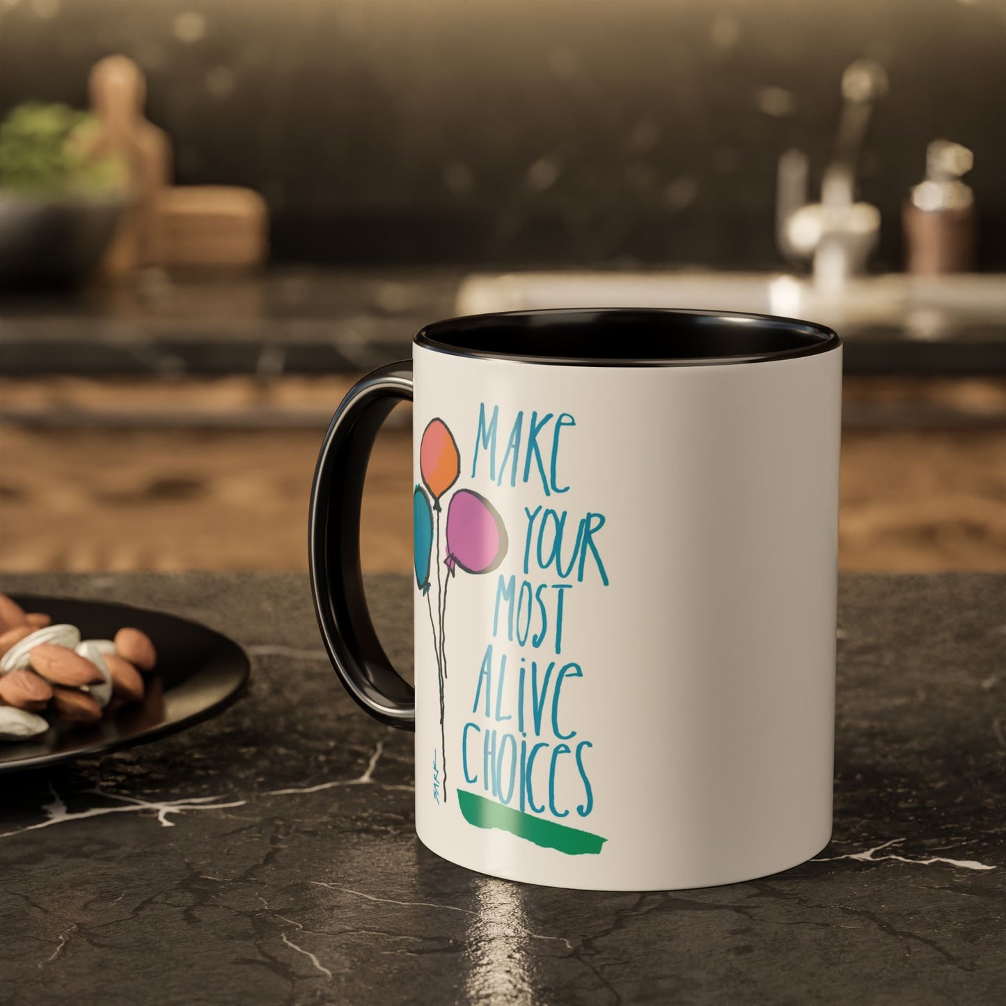 Make Your Most Alive Choices by SARK - 11oz Creatively ColorFULL Mugs