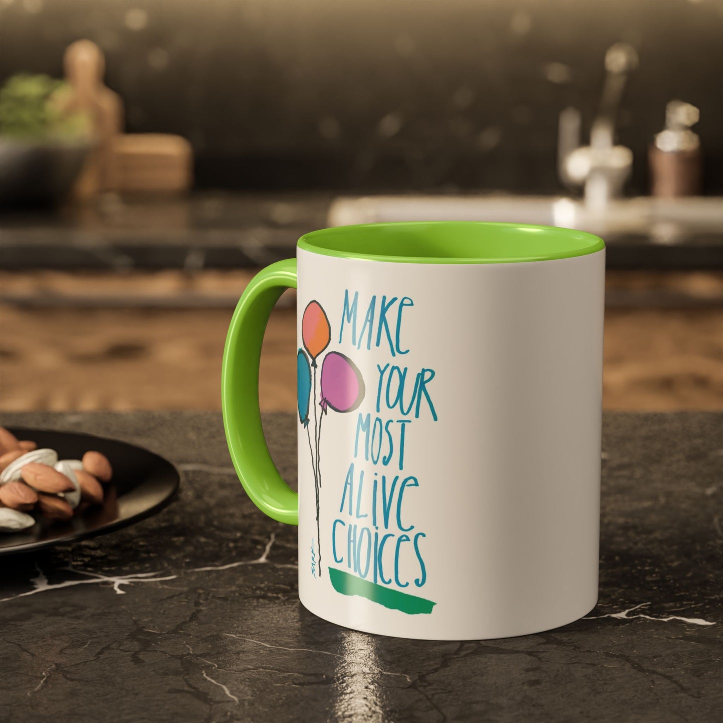 Make Your Most Alive Choices by SARK - 11oz Creatively ColorFULL Mugs