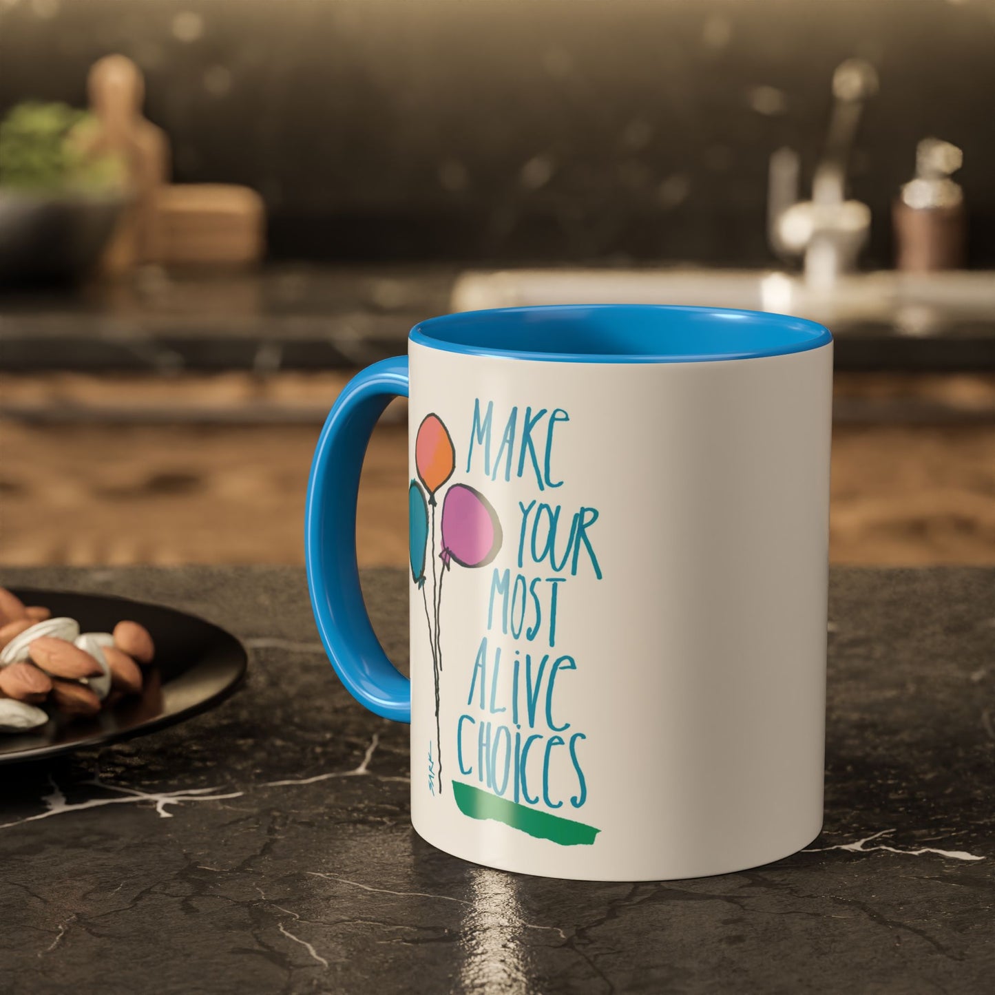 Make Your Most Alive Choices by SARK - 11oz Creatively ColorFULL Mugs