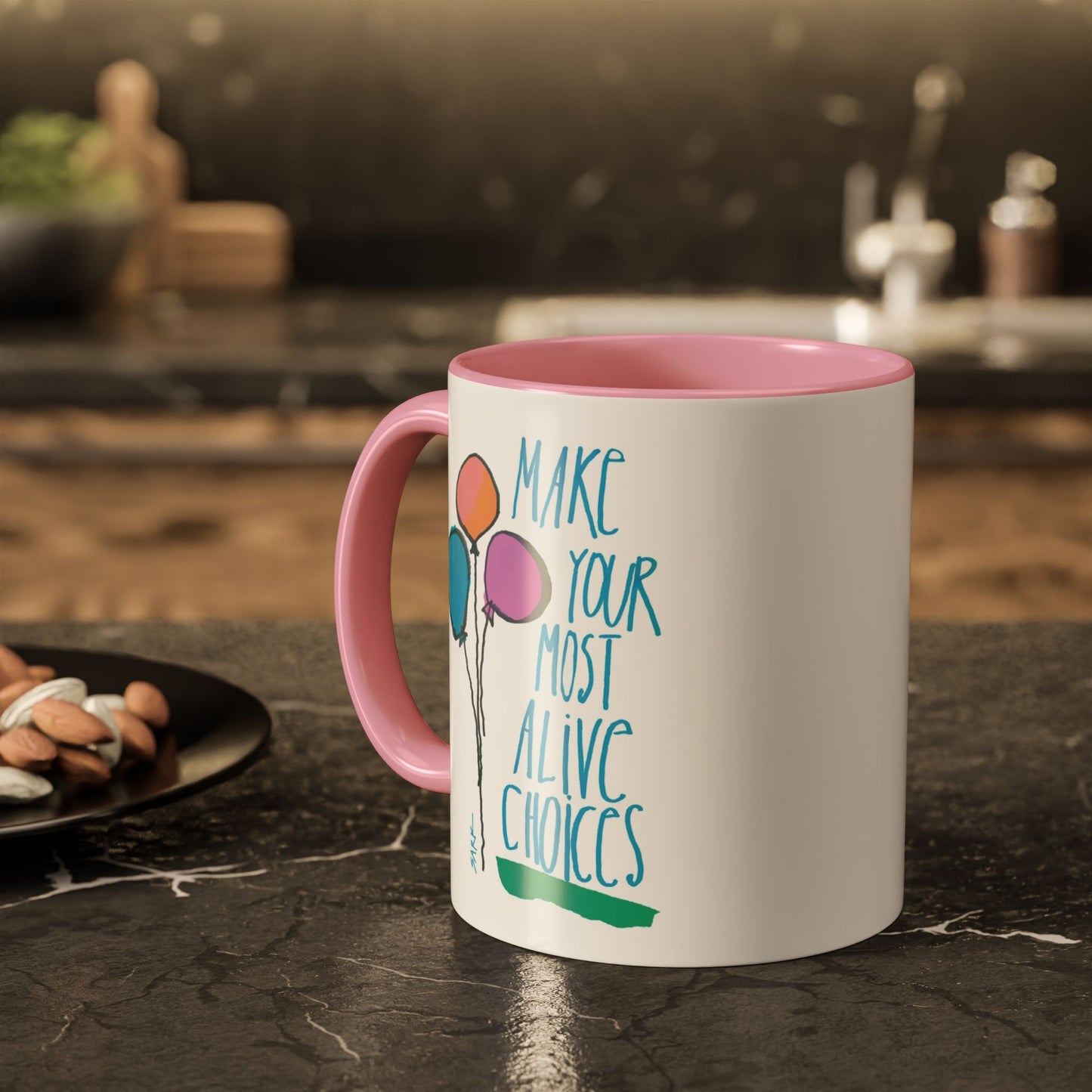 Make Your Most Alive Choices by SARK - 11oz Creatively ColorFULL Mugs
