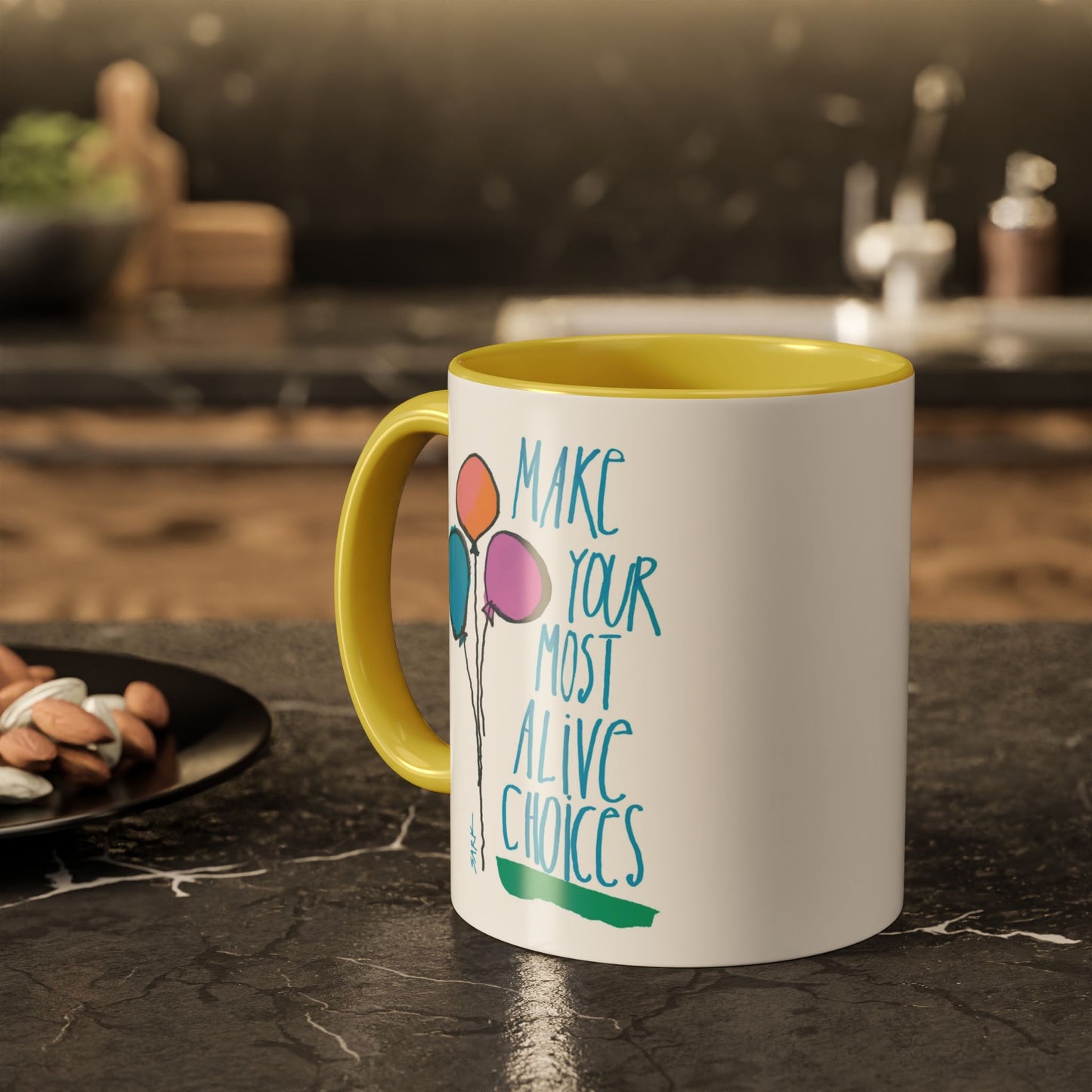 Make Your Most Alive Choices by SARK - 11oz Creatively ColorFULL Mugs