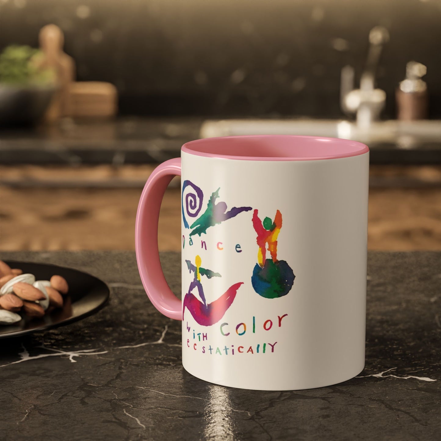 Dance With Color Ecstatically by SARK - 11oz Creatively ColorFULL Mugs