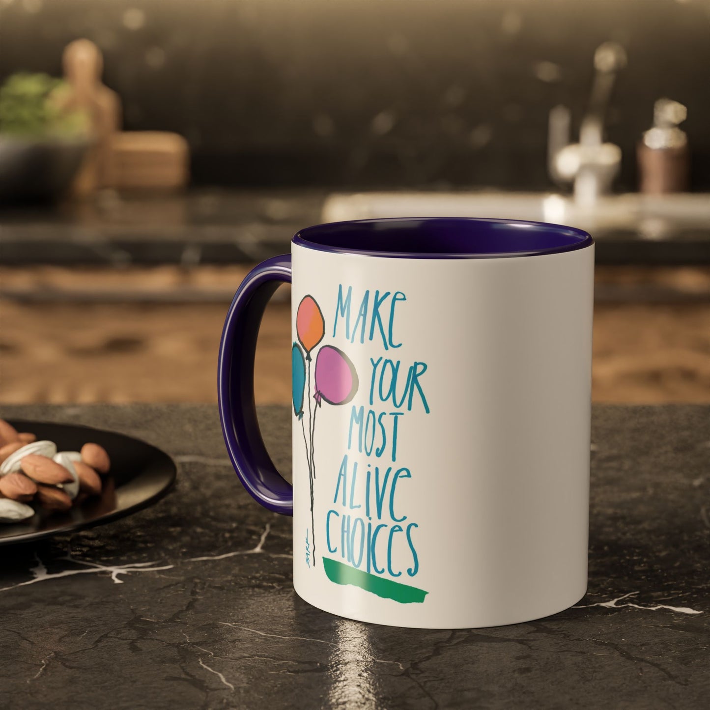 Make Your Most Alive Choices by SARK - 11oz Creatively ColorFULL Mugs