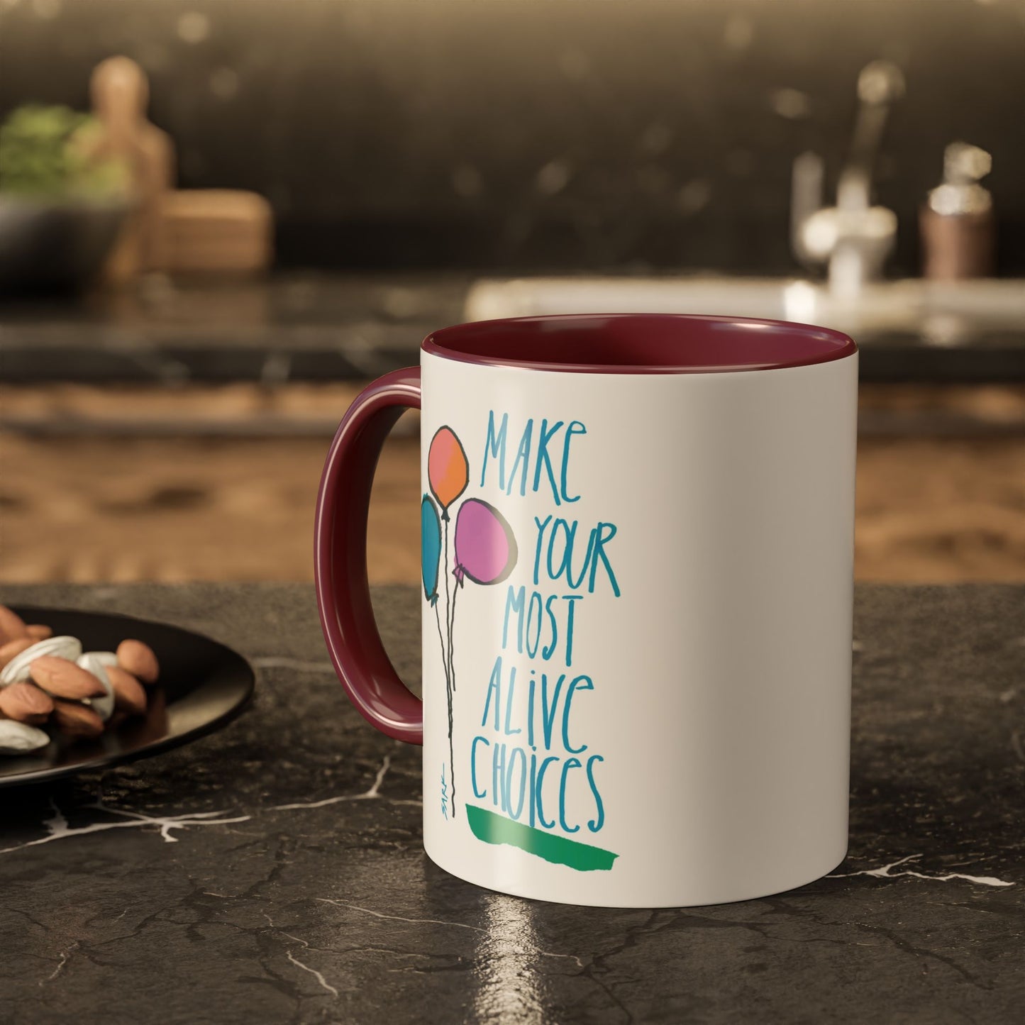 Make Your Most Alive Choices by SARK - 11oz Creatively ColorFULL Mugs