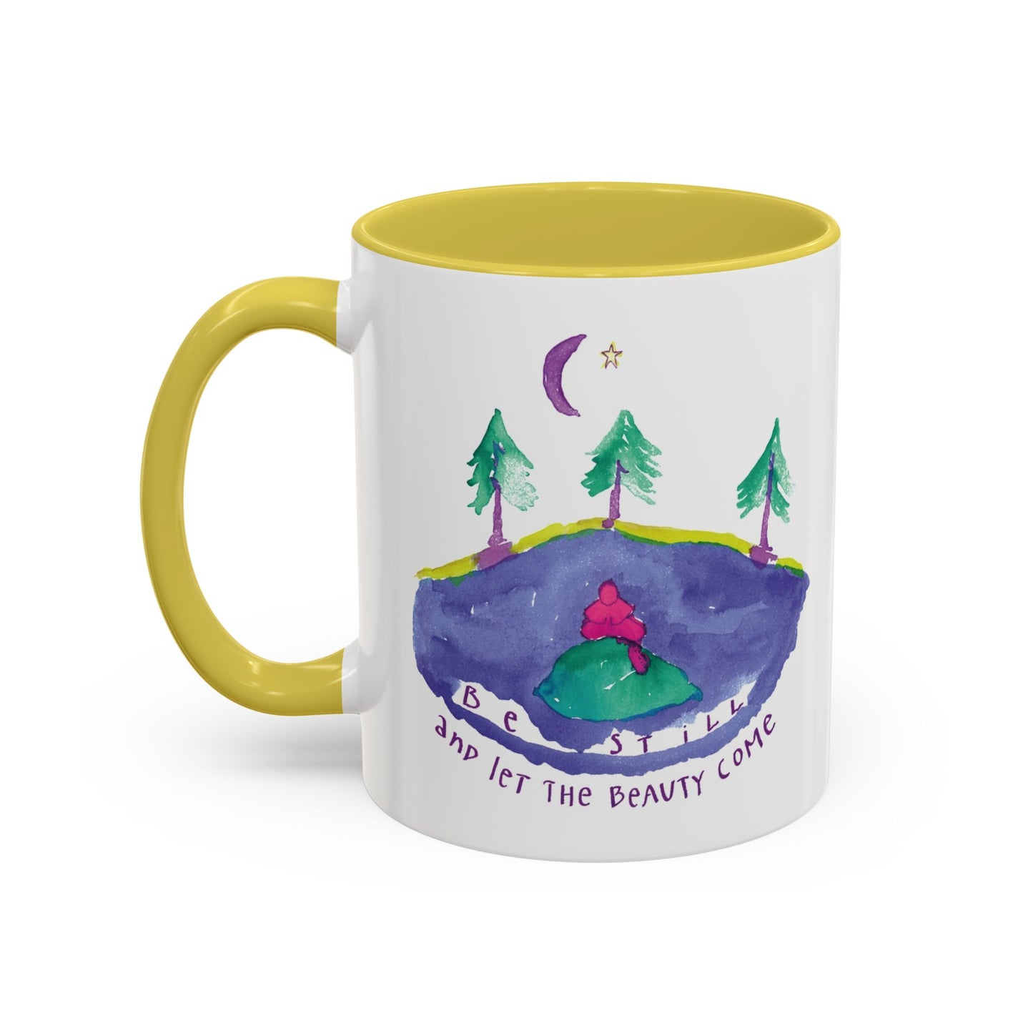 Be Still by SARK - 11oz Creatively ColorFULL Mugs