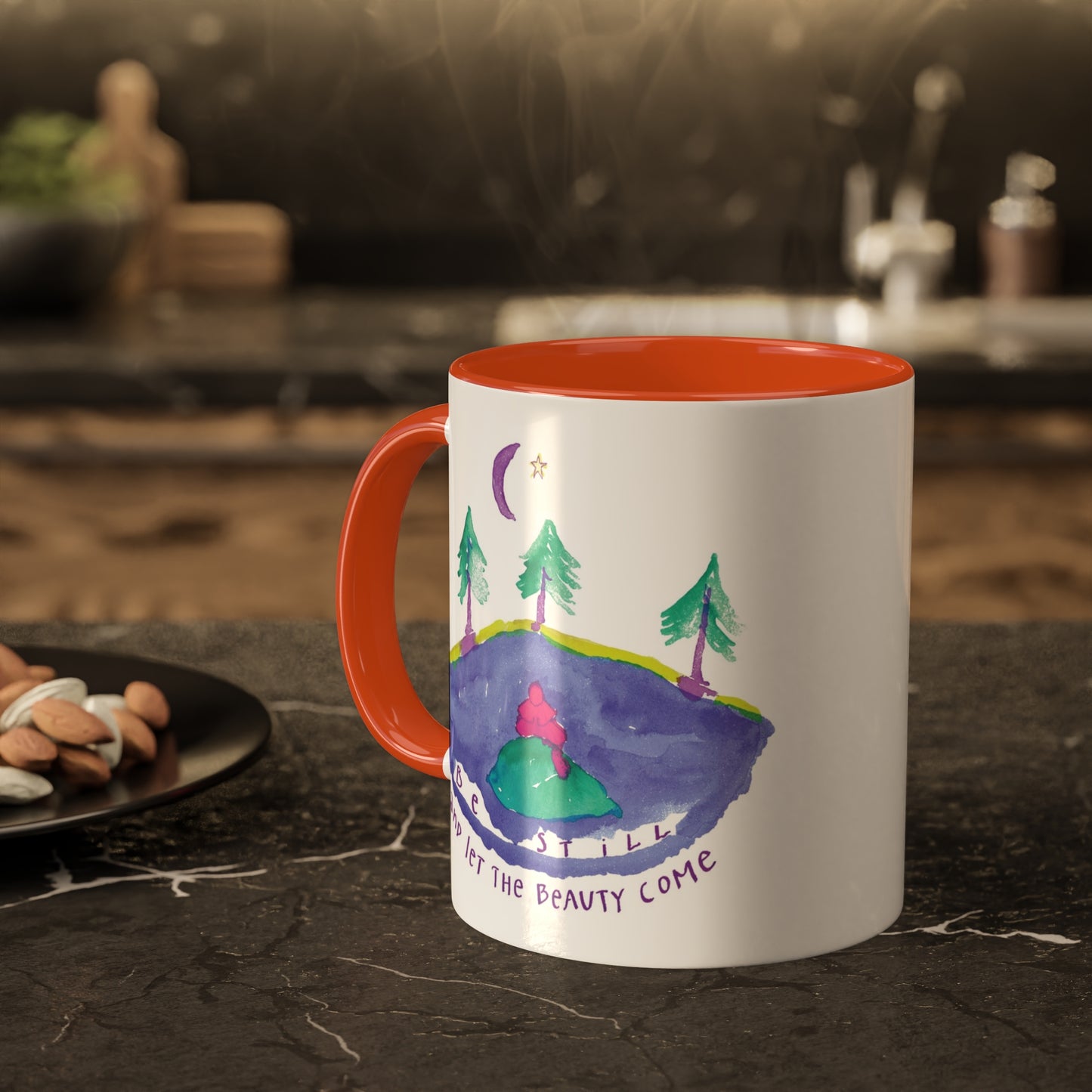 Be Still by SARK - 11oz Creatively ColorFULL Mugs