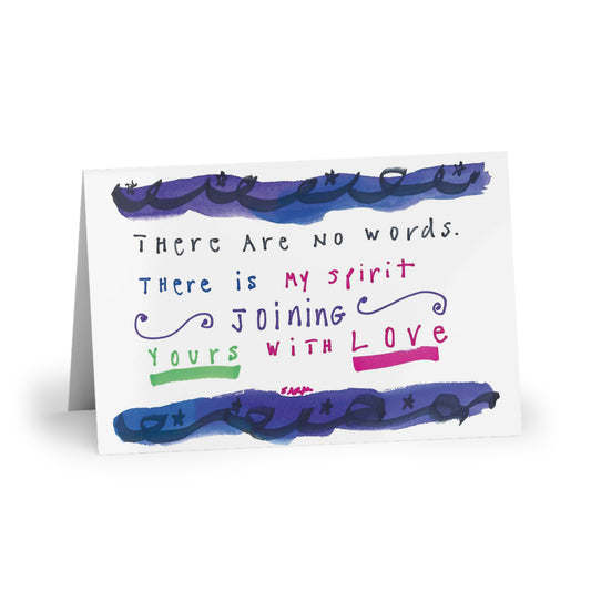 There Are No Words, SARK Greeting Cards (1 or 10-pcs)