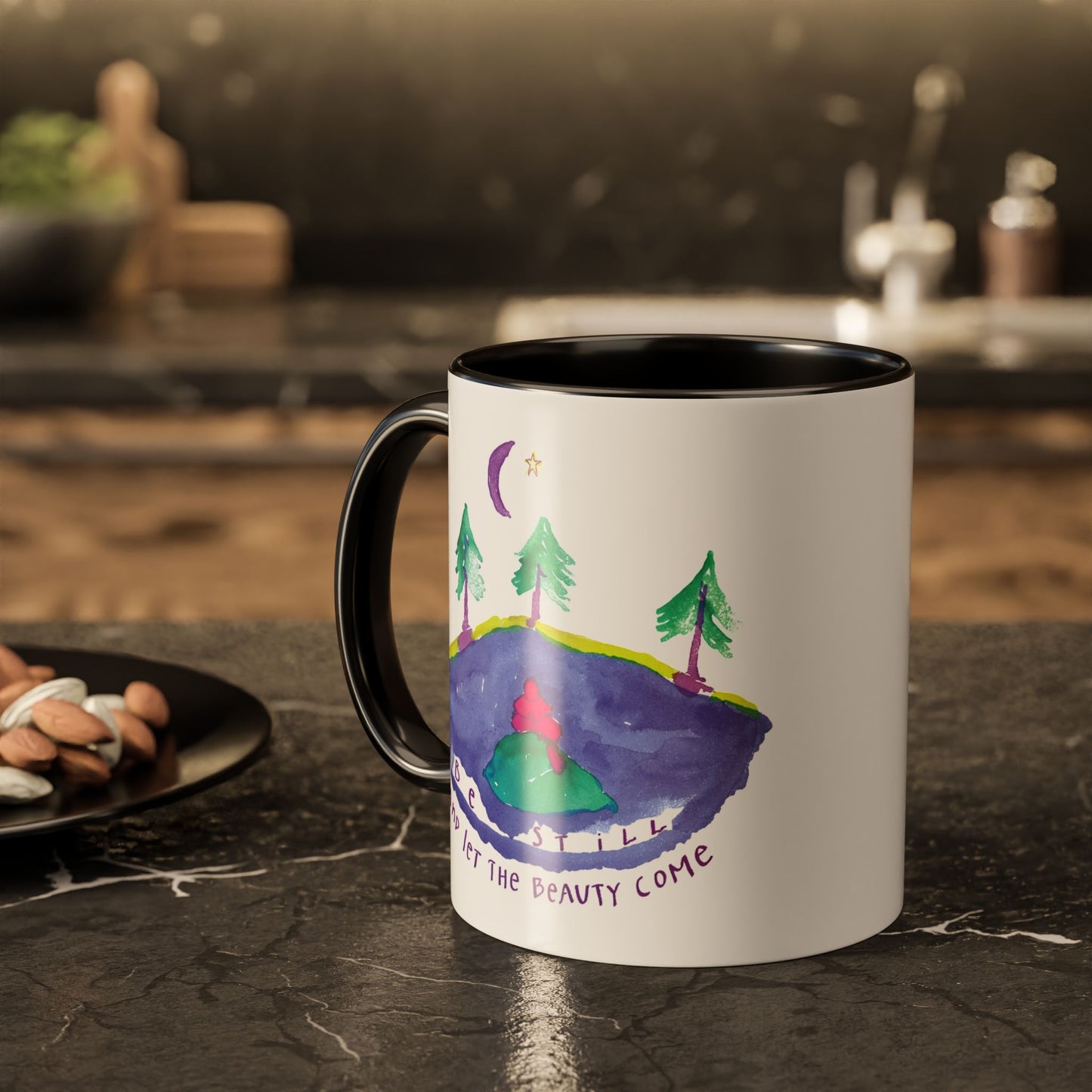 Be Still by SARK - 11oz Creatively ColorFULL Mugs