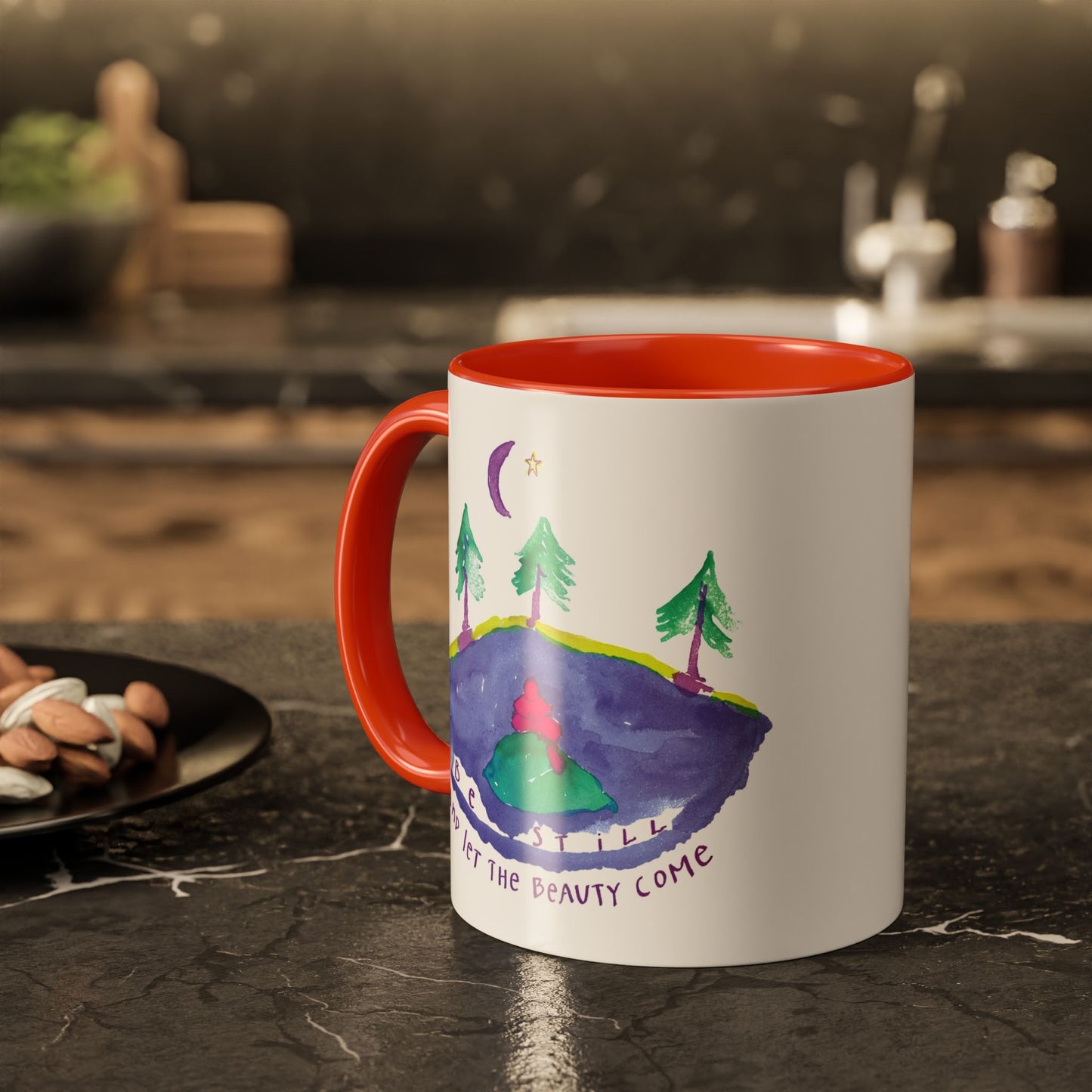 Be Still by SARK - 11oz Creatively ColorFULL Mugs