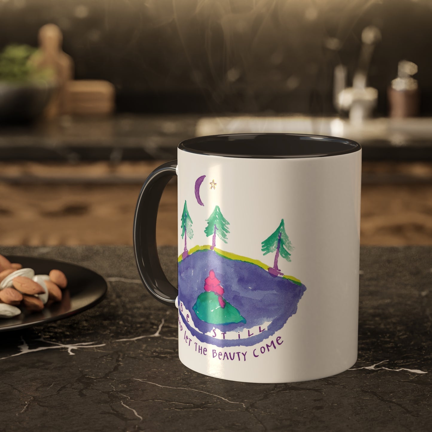 Be Still by SARK - 11oz Creatively ColorFULL Mugs