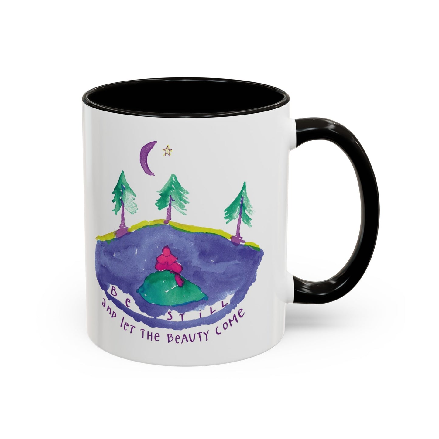 Be Still by SARK - 11oz Creatively ColorFULL Mugs