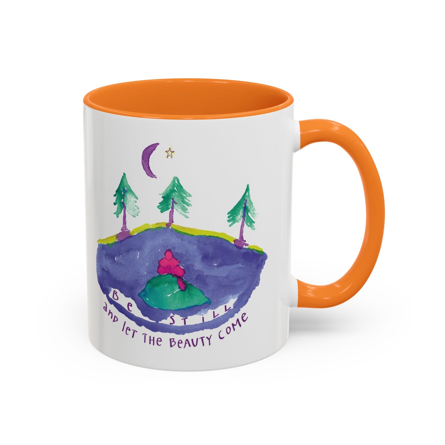 Be Still by SARK - 11oz Creatively ColorFULL Mugs