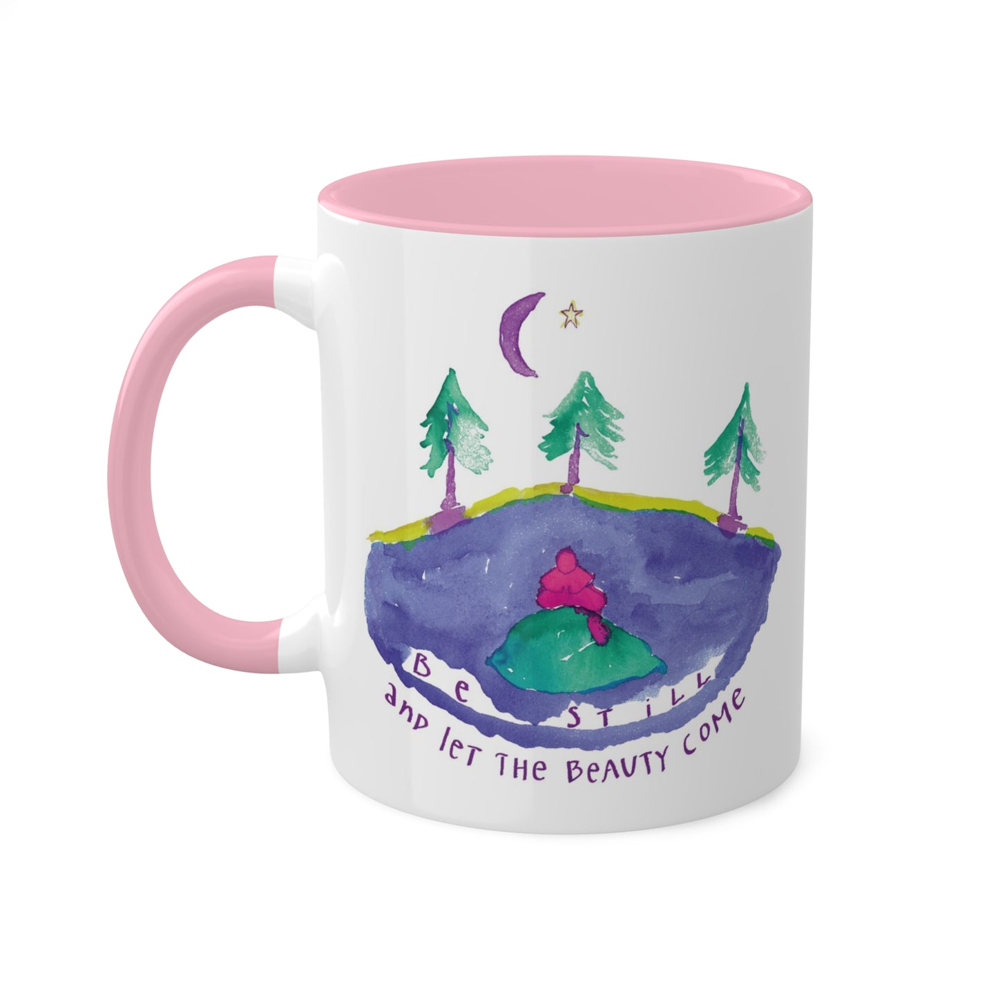 Be Still by SARK - 11oz Creatively ColorFULL Mugs