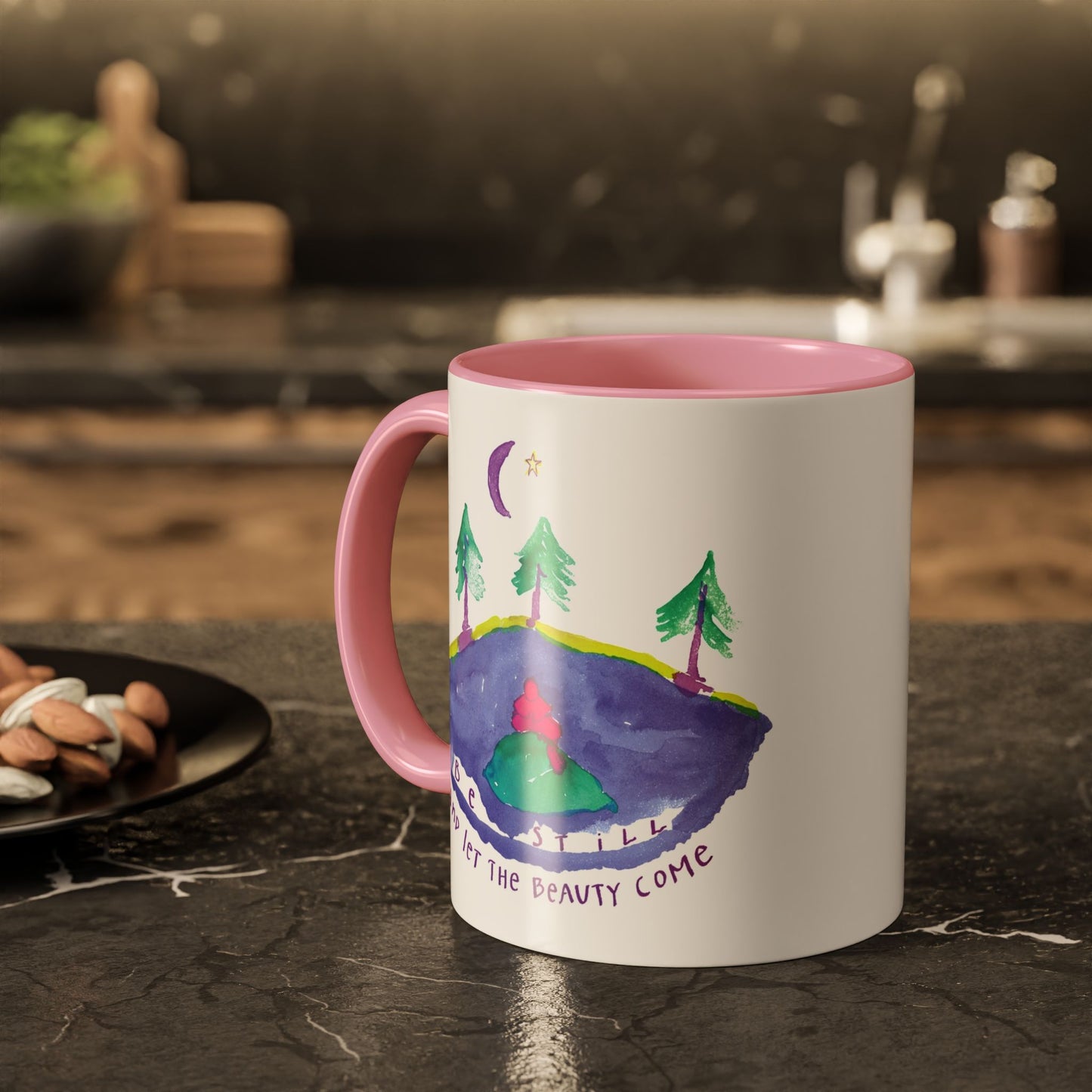 Be Still by SARK - 11oz Creatively ColorFULL Mugs