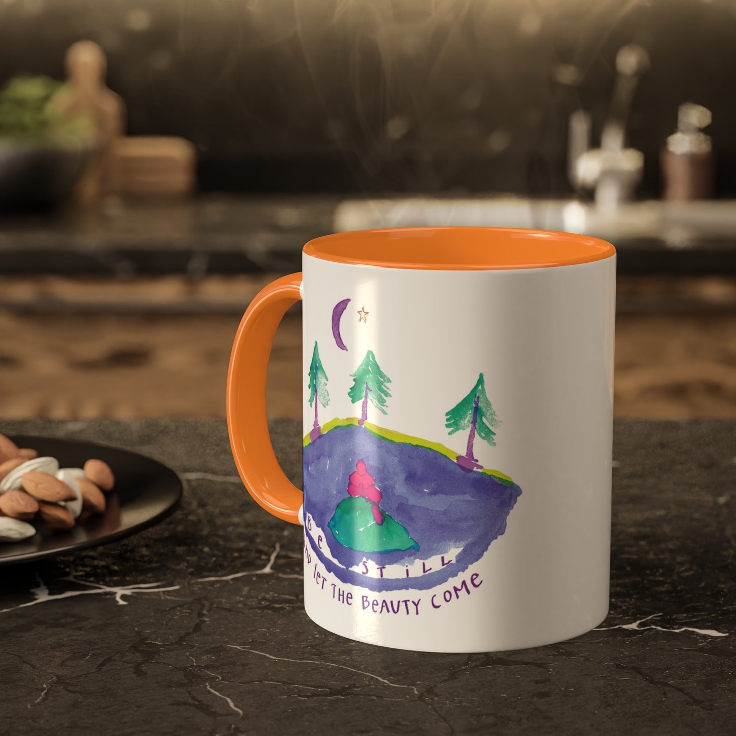 Be Still by SARK - 11oz Creatively ColorFULL Mugs