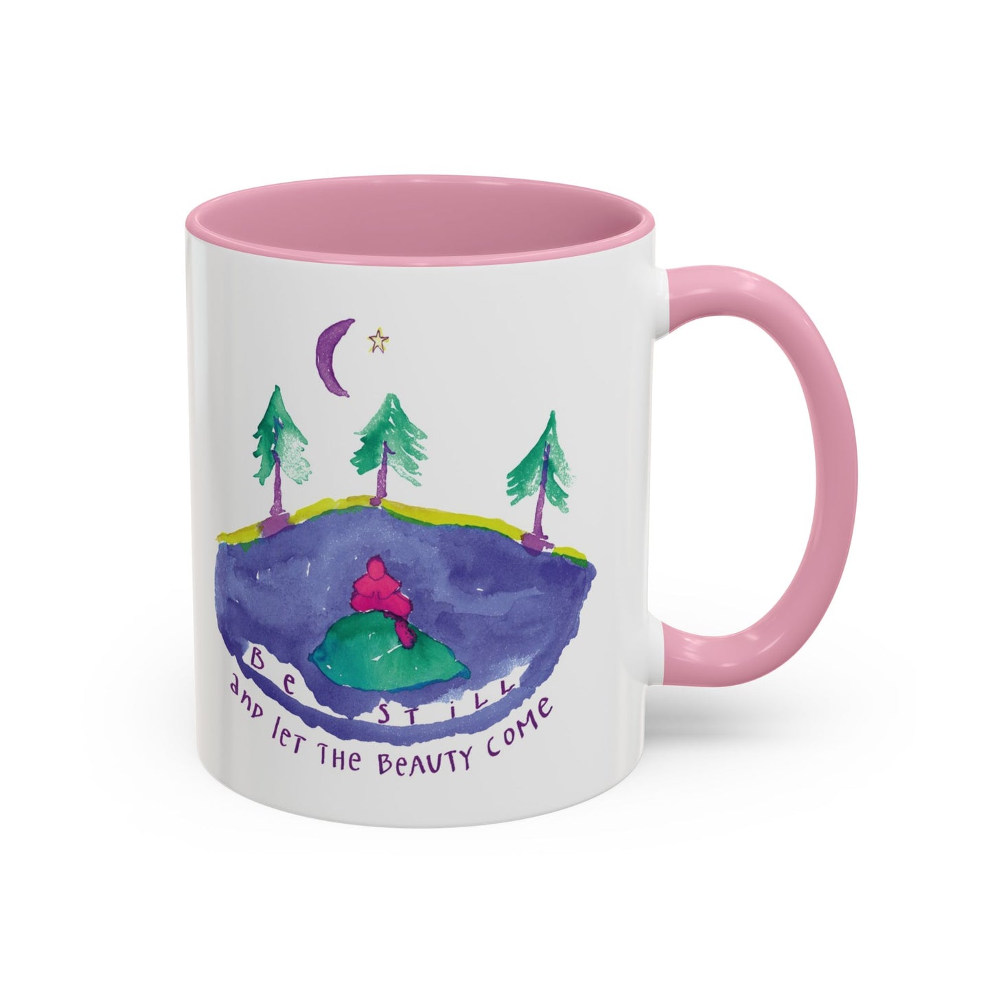 Be Still by SARK - 11oz Creatively ColorFULL Mugs