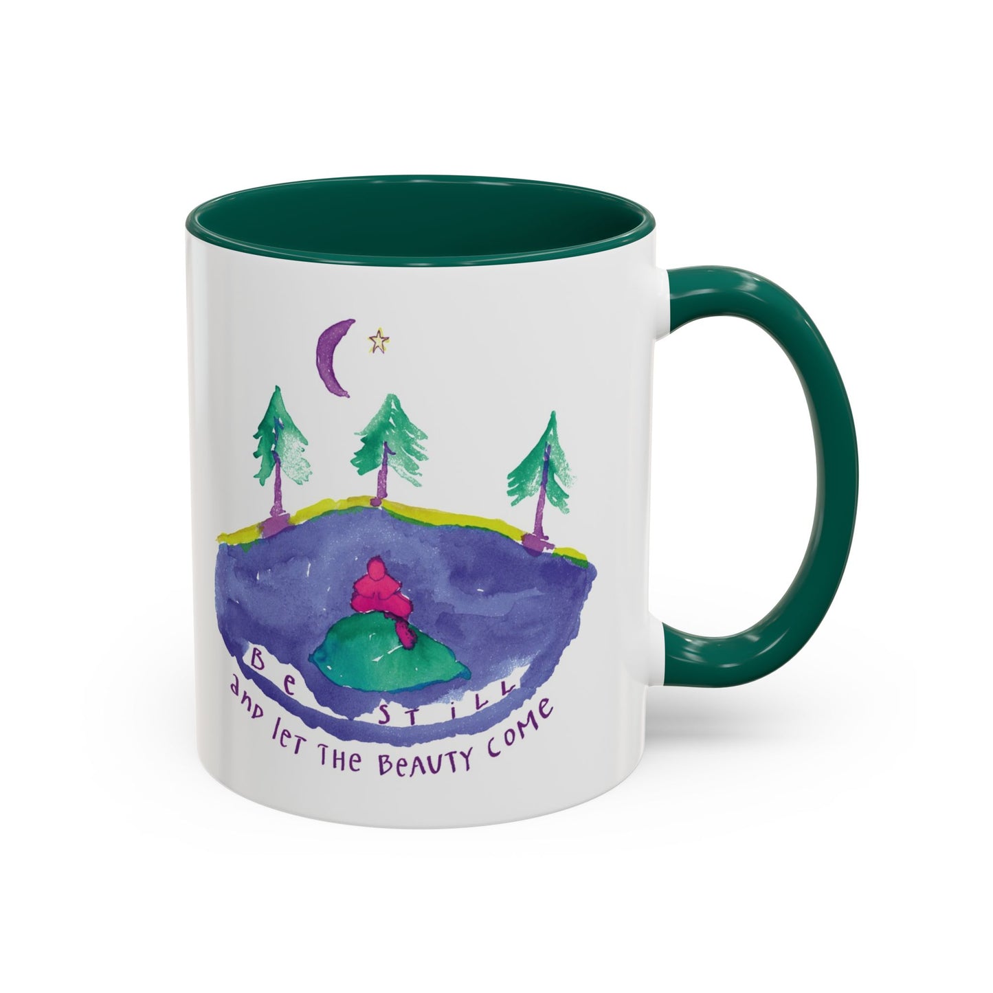 Be Still by SARK - 11oz Creatively ColorFULL Mugs