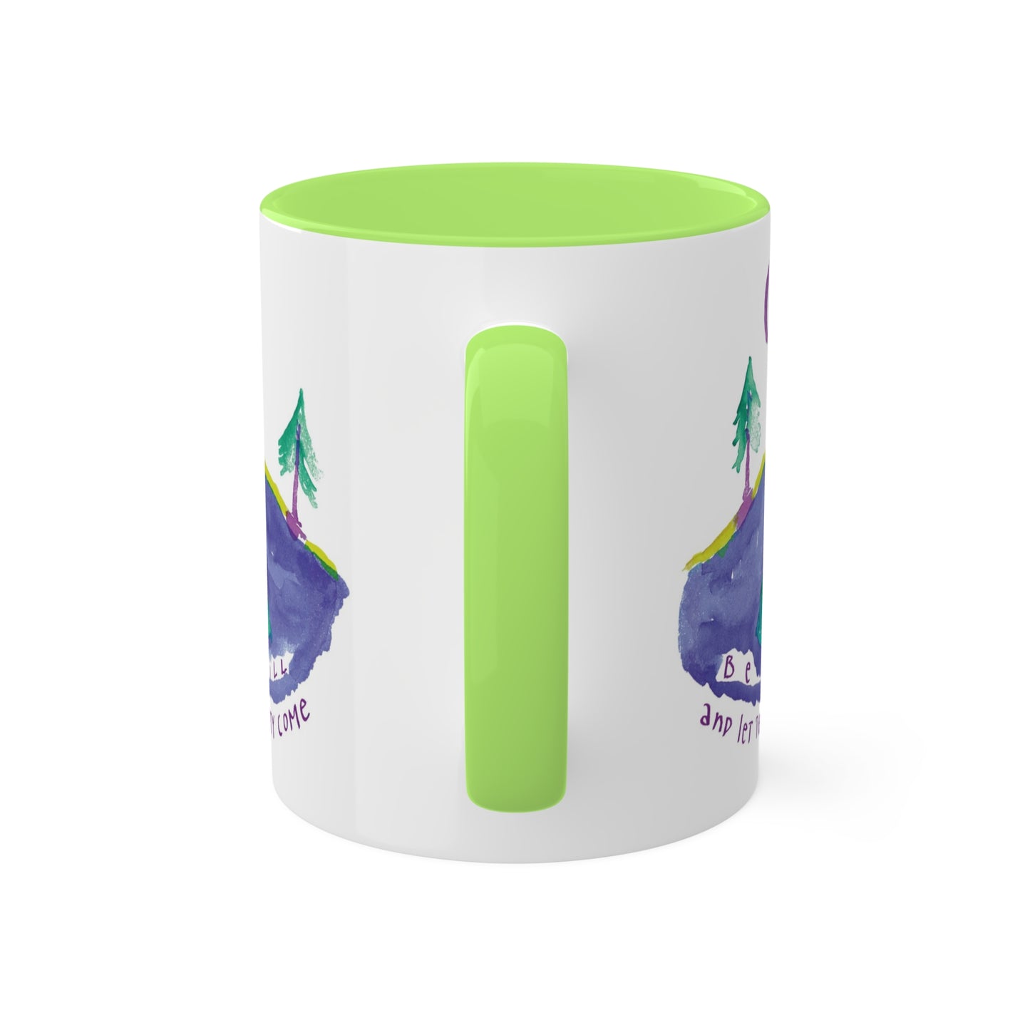 Be Still by SARK - 11oz Creatively ColorFULL Mugs