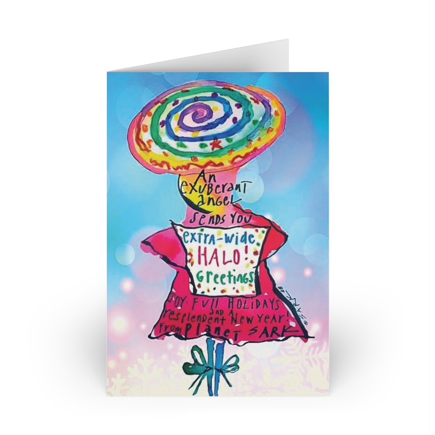 Holiday Miracles, SARK Greeting Cards (1 or 10-pcs)