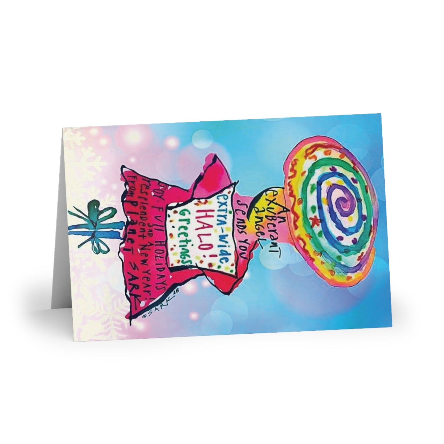 Holiday Miracles, SARK Greeting Cards (1 or 10-pcs)