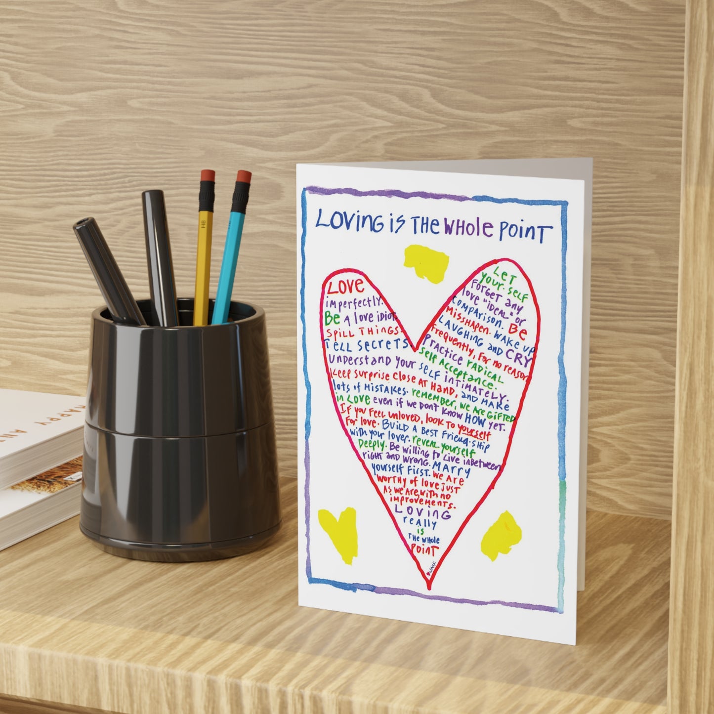 Loving Really Is The Whole Point, Greeting Cards (1 or 10-pcs)