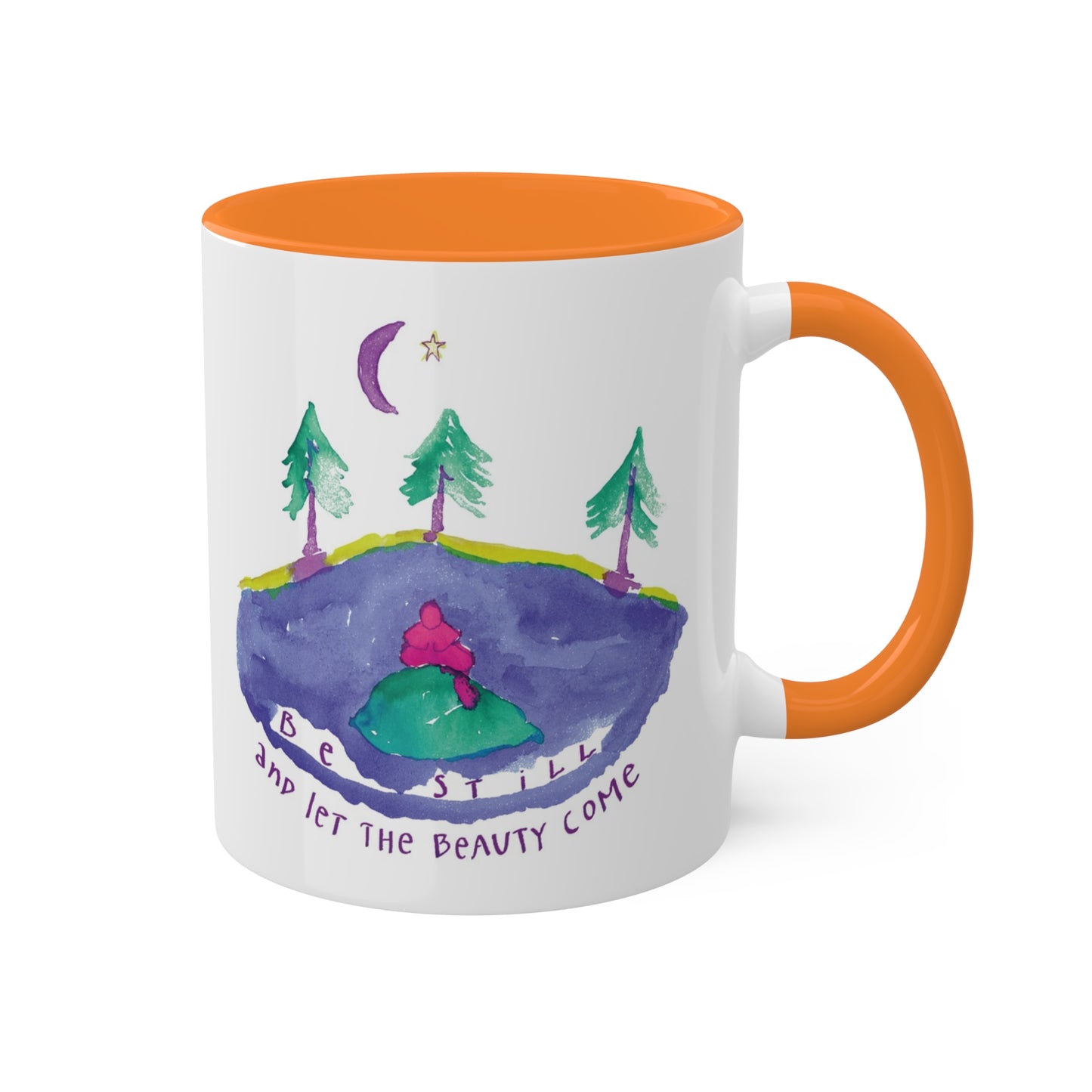 Be Still by SARK - 11oz Creatively ColorFULL Mugs