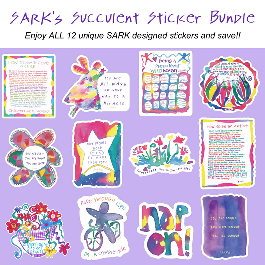 SARK's Succulent Sticker Bundle