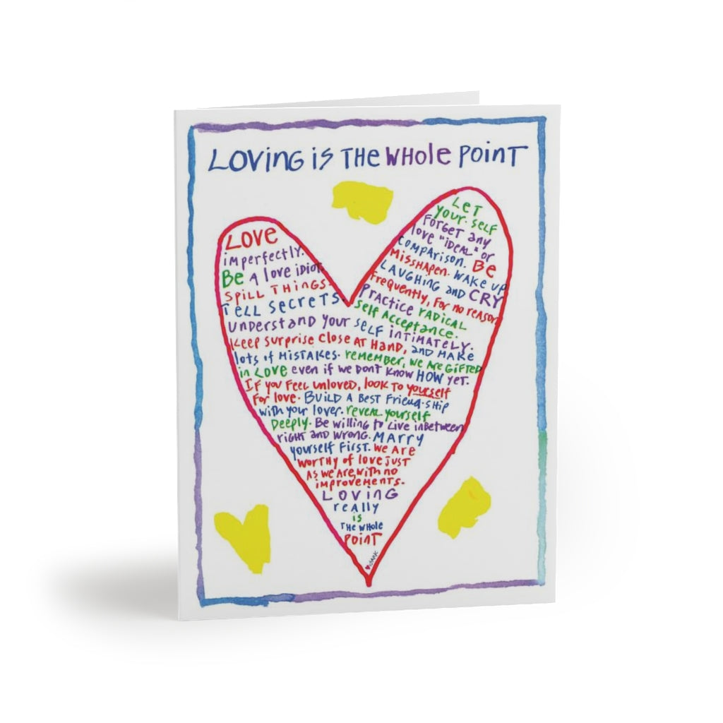 Loving Is The Whole Point, SARK Greeting Cards (Set of 8) – Planet SARK